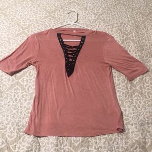 Selling a boob showing shirt